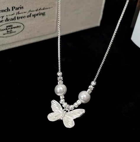 Cute Butterfly Necklace