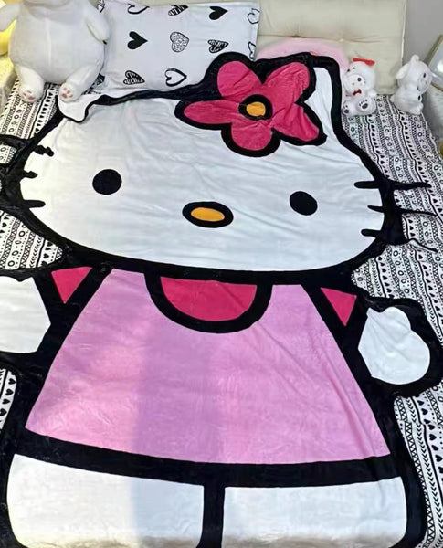 Kawaii Hello Kitty Blanket