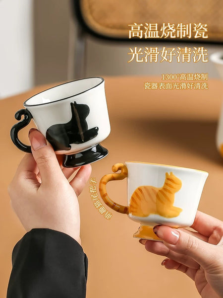 Kawaii Cat Tea Set