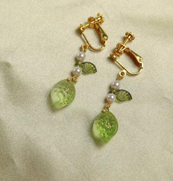 Cute Lemon Earrings