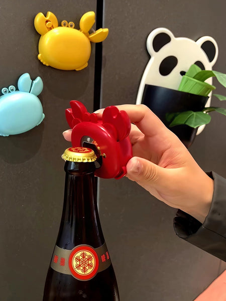 Funny Crab Refrigerator Magnet