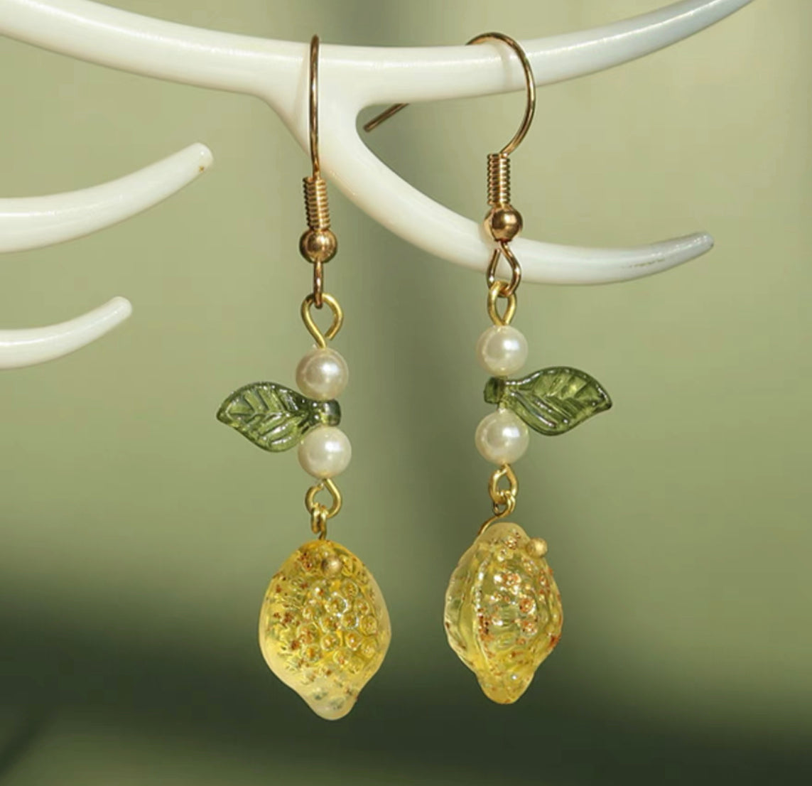 Cute Lemon Earrings