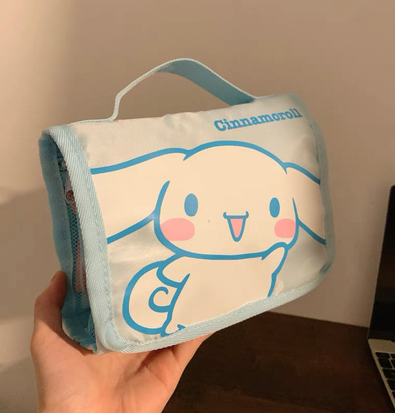 Cute Cartoon Folding Make Up Bag