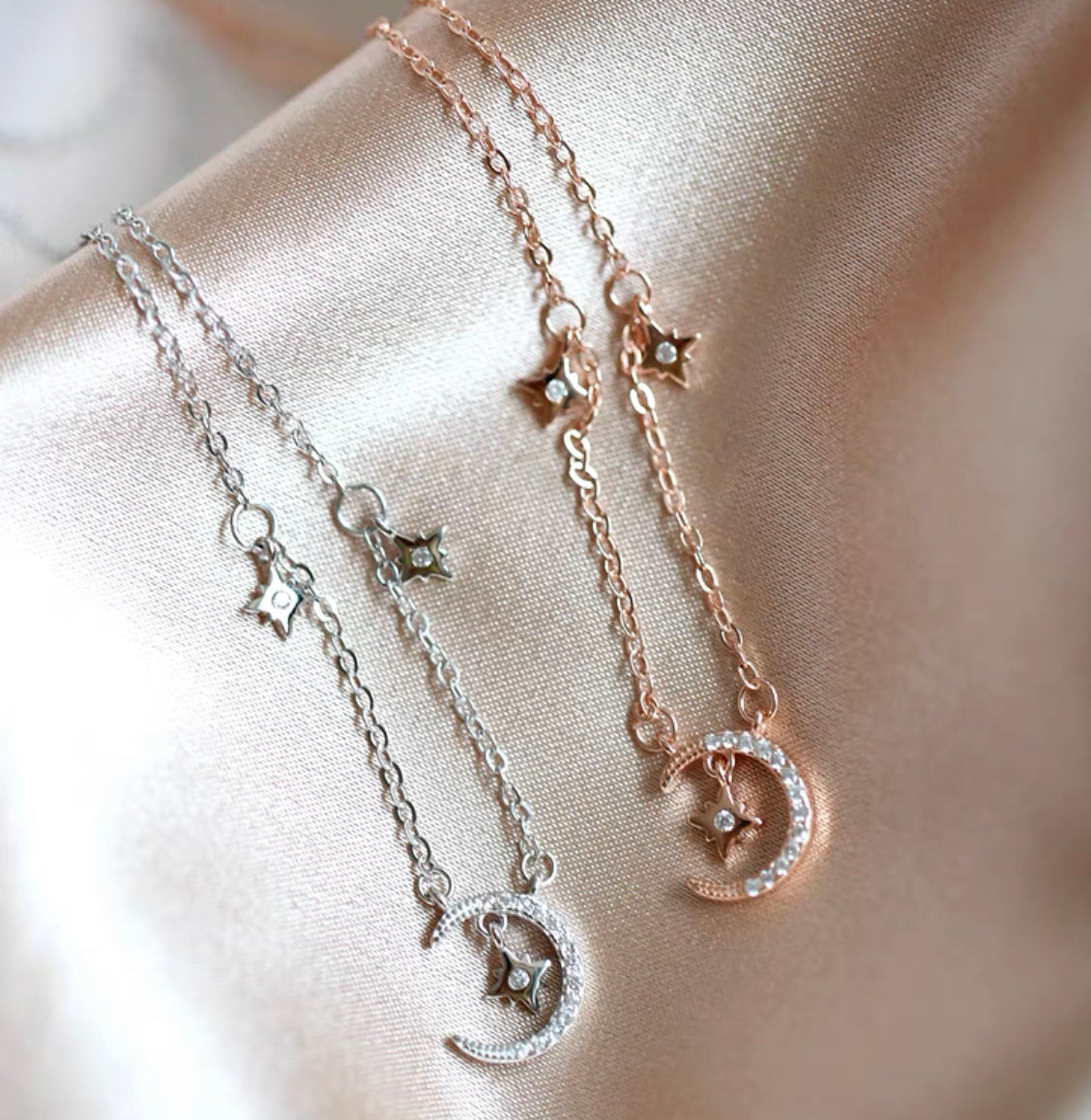 Cute Moon Necklace