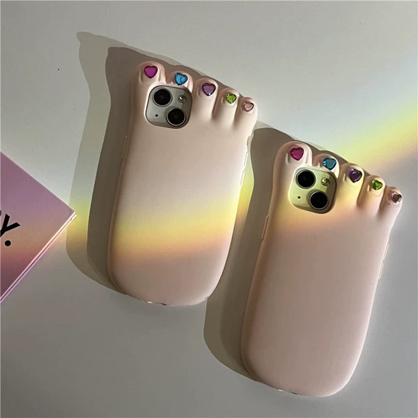 Foot Butterfly Phone Case For Iphone11/11proMax/12/12pro/13/12proMax/13pro/14/14pro/14promax