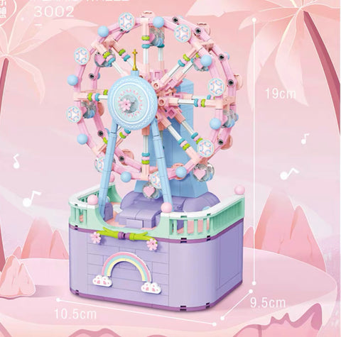Ferris Wheel Building Blocks Music Box