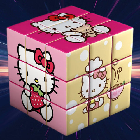 Cute Kitty Rubik's Cube
