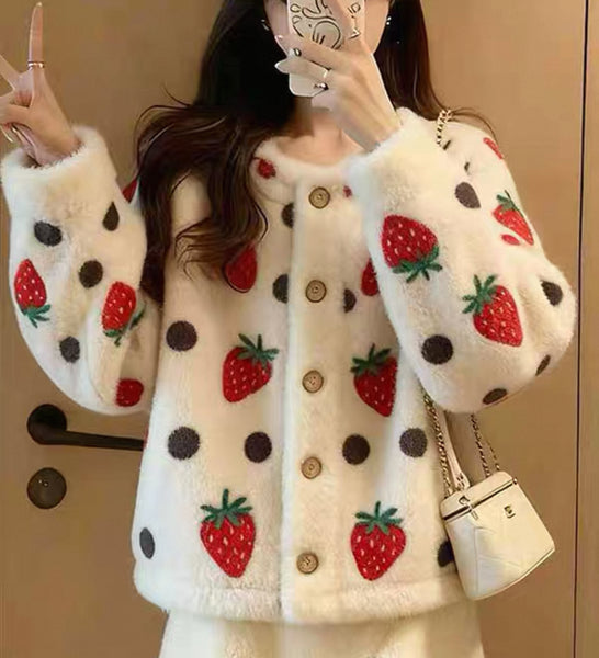 Sweet Strawberry Coat