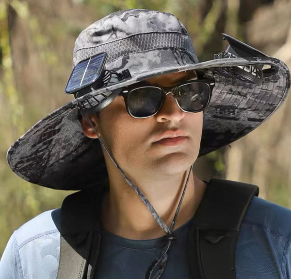Solar Fan Hat