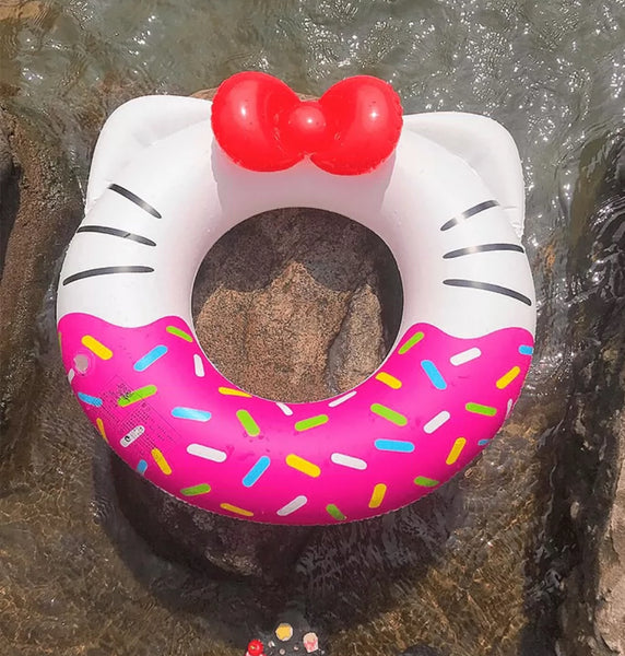 Funny Kitty Swim Ring