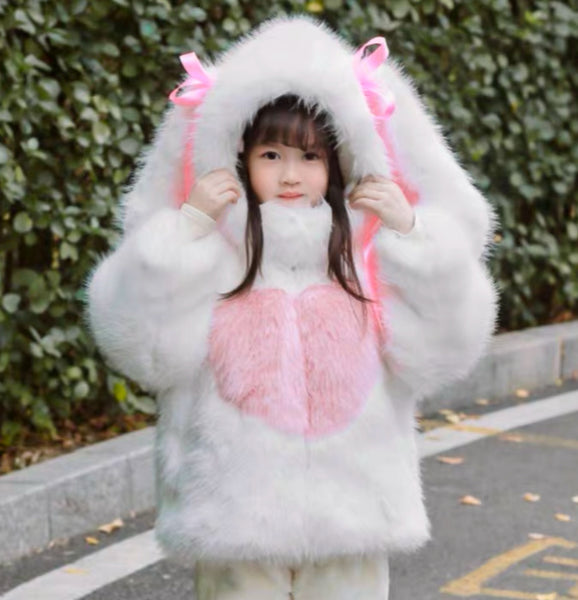 Cute Bunny Coat For Children