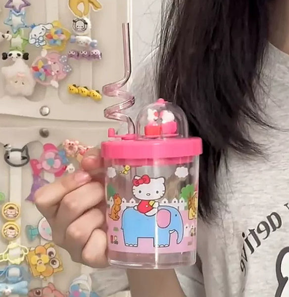 Cute Kitty Drinking Bottle