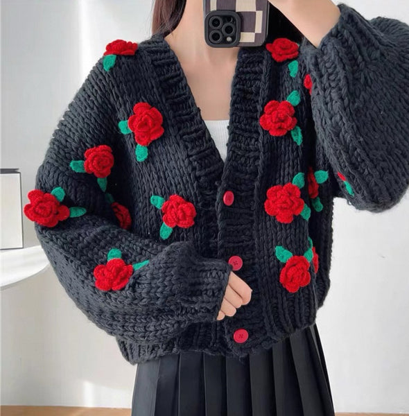 Cute Flowers Sweater