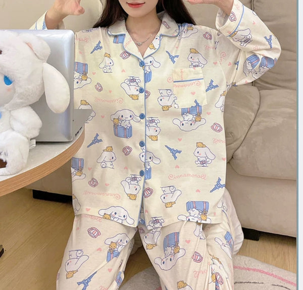 Kawaii Cinnamoroll Pajamas