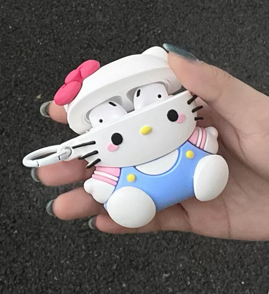 Kitty Airpods Protector Case For Iphone