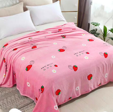 Sweet Strawberry Blanket