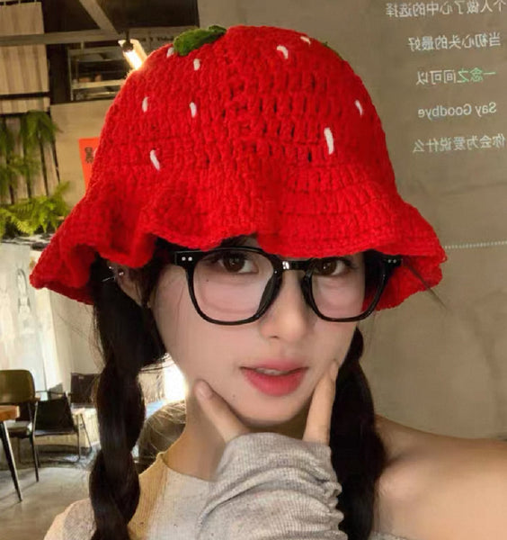 Cute Strawberry Hat