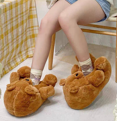 Cute Bear Home Slippers
