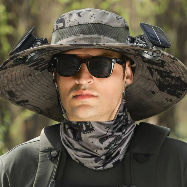 Solar Fan Hat