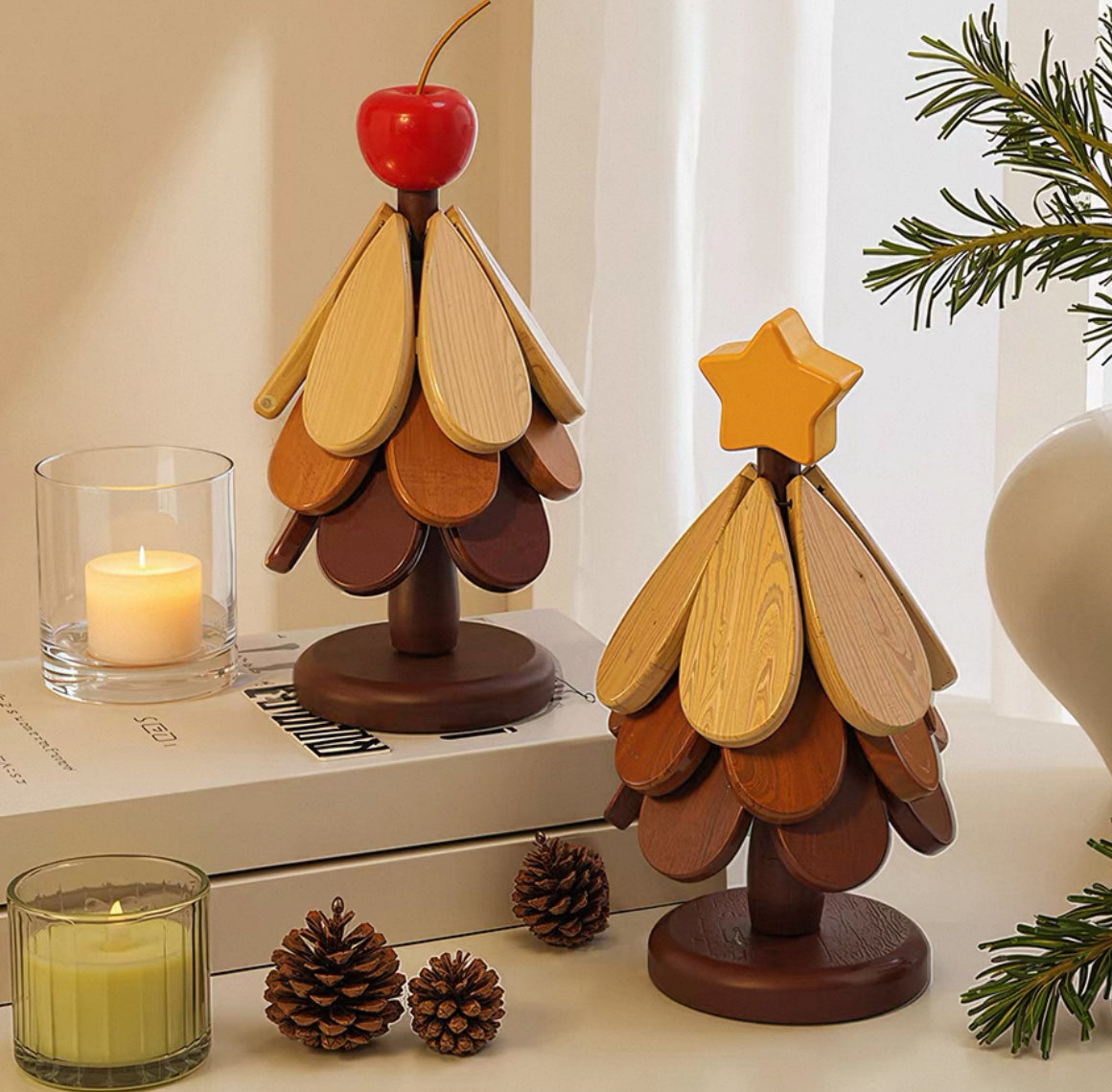 Cute Christmas Tree Coaster