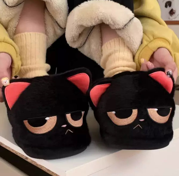 Funny Cat Slippers