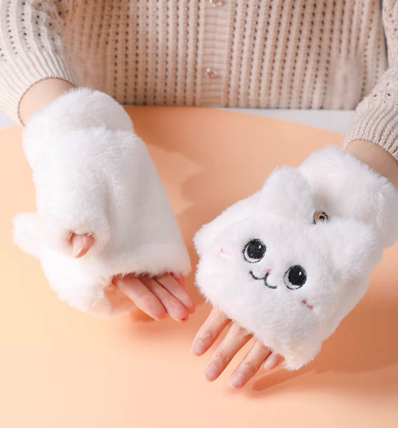 Cute Kitty Gloves