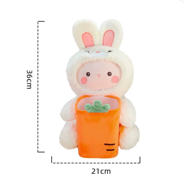 Kawaii Rabbit Car Tissue Box