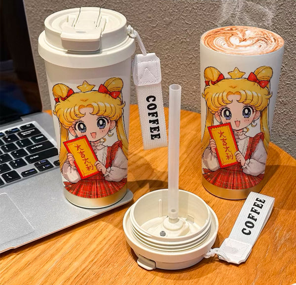 Cute Anime Vacuum Cup
