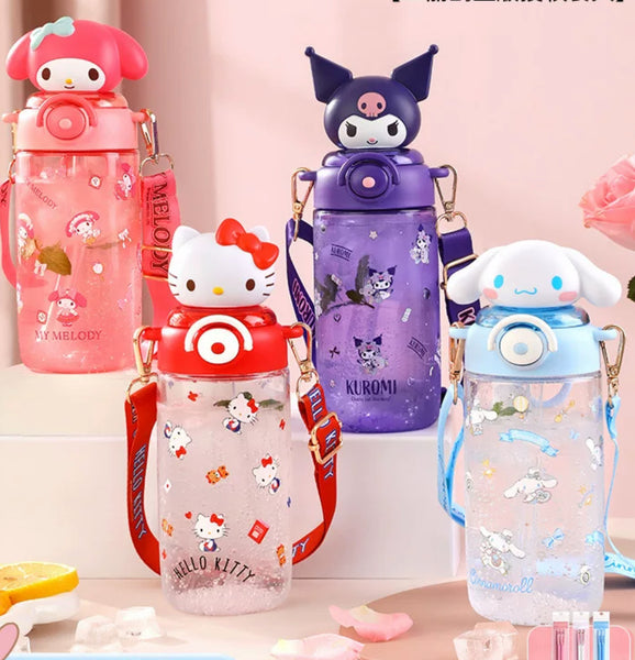 Cartoon Printed Water Bottle