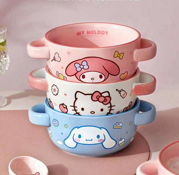 Kawaii Cartoon Bowl