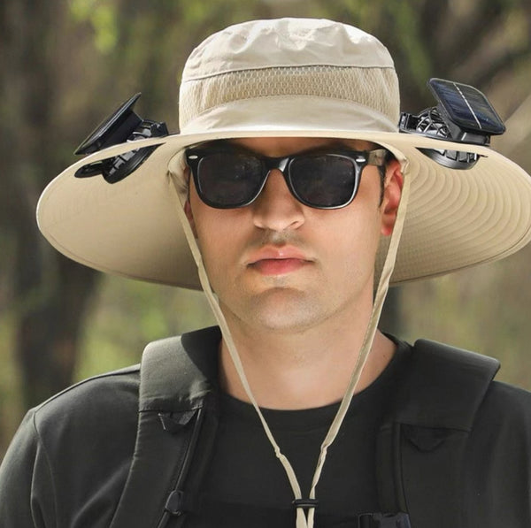 Solar Fan Hat