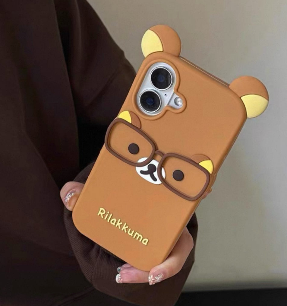Bear Phone Case For Iphone11/12/12pro/13/12proMax/13pro/14/14pro/14promax/15/15pro/15promax/16/16pro/16promax/17/17pro/17promax