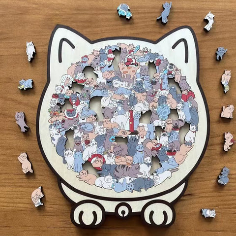 Kawaii Cats Jigsaw Puzzle