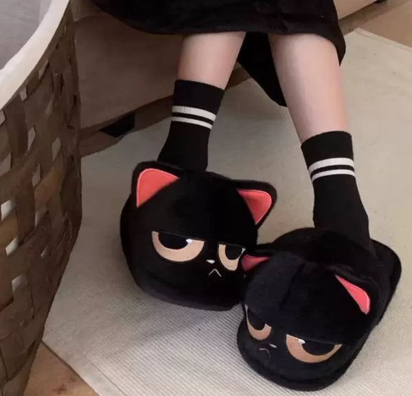 Funny Cat Slippers