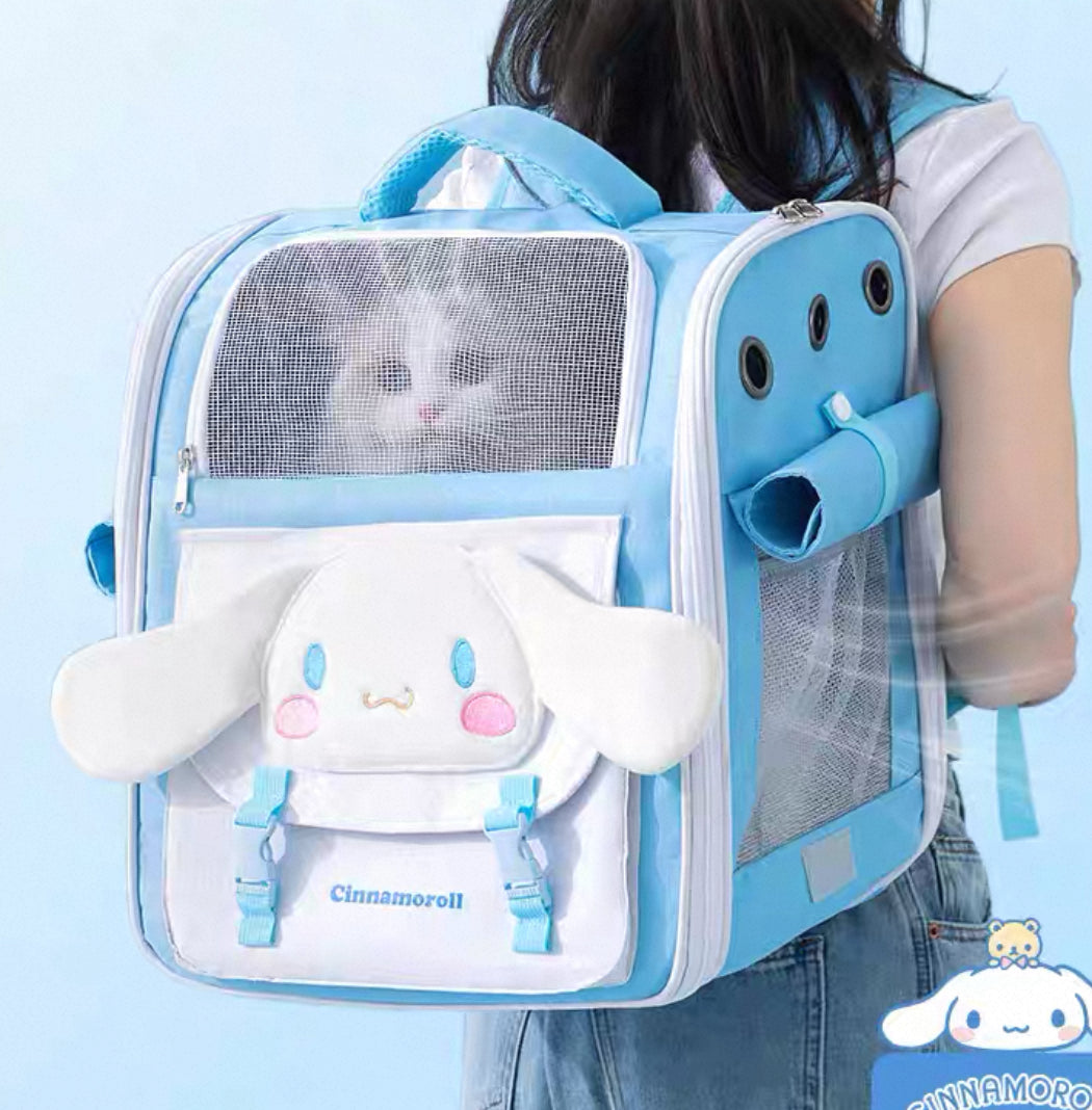 Kawaii Cartoon Pet Backpack