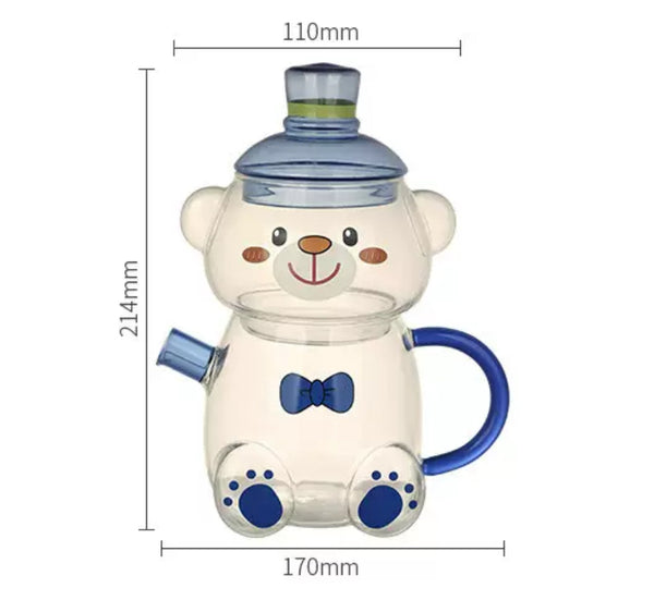 Cute Bear Teapot And Cup