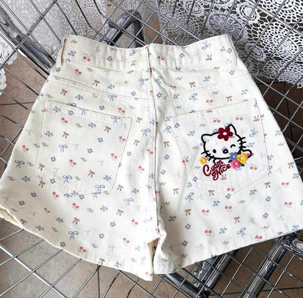 Kawaii Kitty Shorts