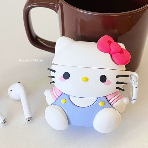 Kitty Airpods Protector Case For Iphone