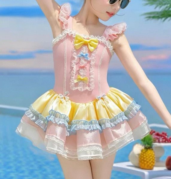 Pastel Swimwear For Children