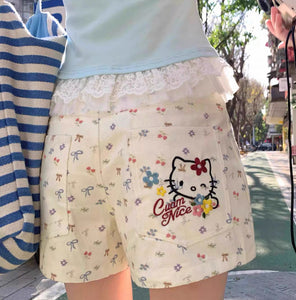 Kawaii Kitty Shorts