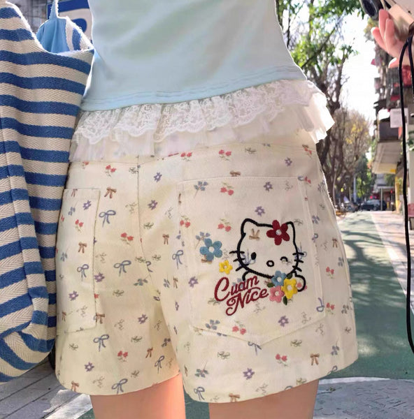 Kawaii Kitty Shorts