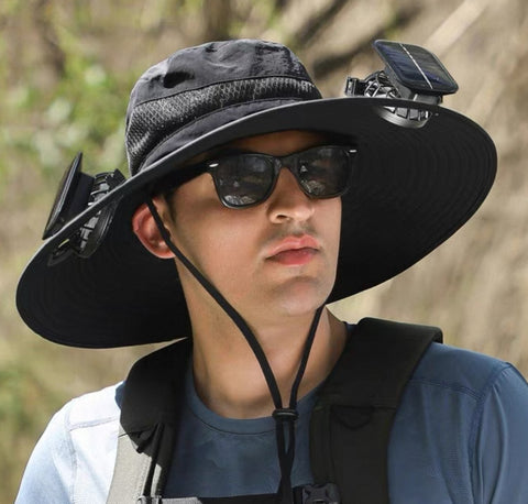 Solar Fan Hat
