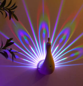 Cute Peacock Lamp