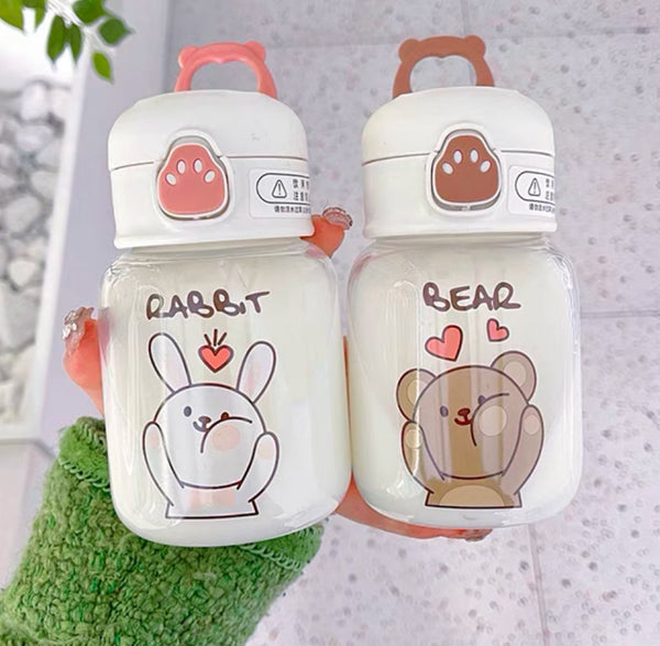 Cute Printed Drinking Bottle