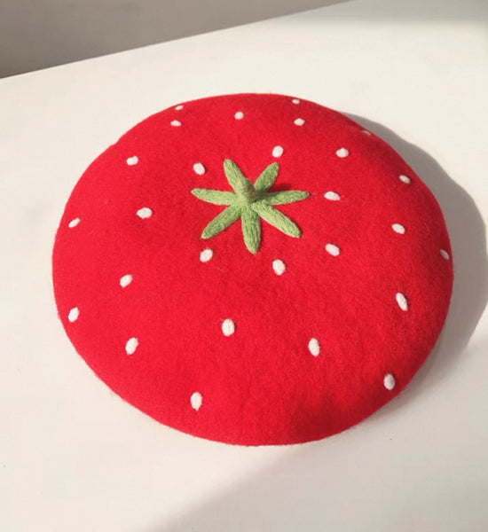 Sweet Strawberry Hat
