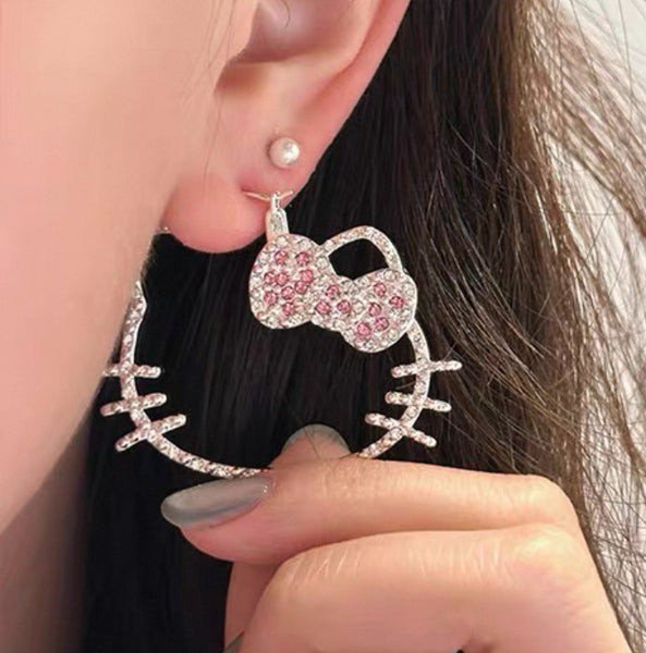 Kawaii Kitty Earrings