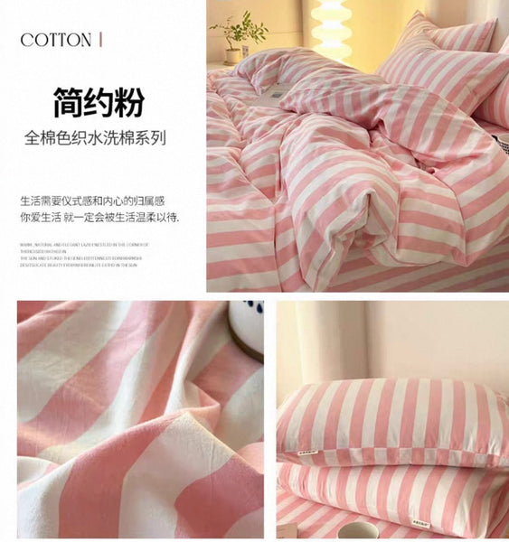 Harajuku Stripe Bedding Set
