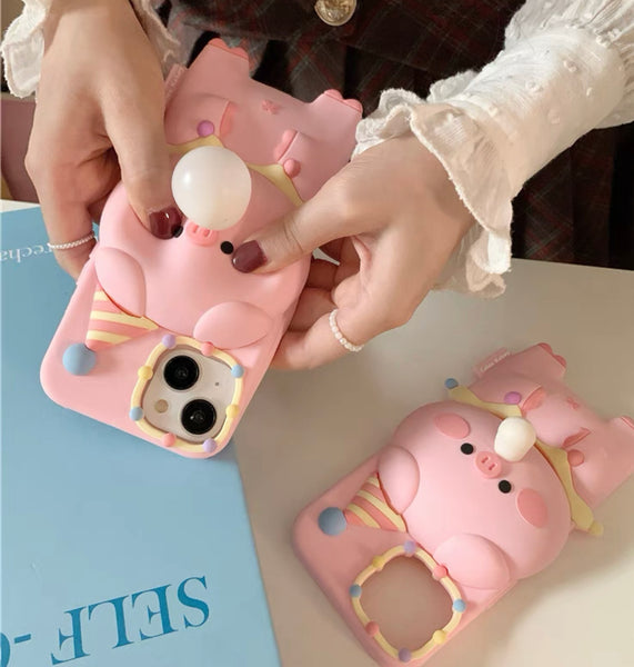 Funny Pig Phone Case For Iphone11/12/12pro/13/12proMax/13pro/14/14pro/14promax/15/15pro/15promax