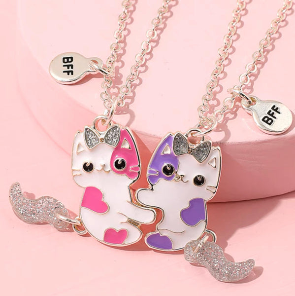 Cute Cat Friends Necklace