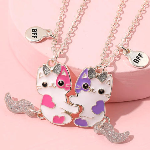 Cute Cat Friends Necklace